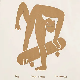 Футболка Bask In The Sun PICASSO natural