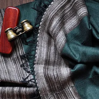 Большой шерстяной шарф Green Men Folk