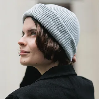 Шапка CHECK YA HEAD серая 25220/62