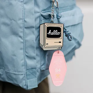 Брелок металлический FRIEND FUNCTION MACINTOSH