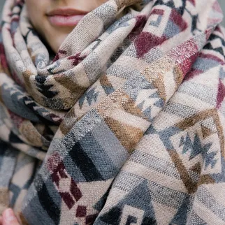 Непальский шарф Намче-Базар