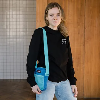 Сумка через плечо EASTPAK The One Powr POWR Block Blue