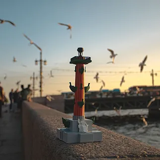 Сборная модель Ростральная колонна