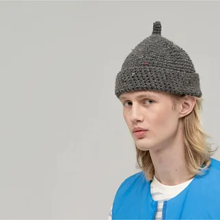 Шапка CHECK YA HEAD серая 2467/153