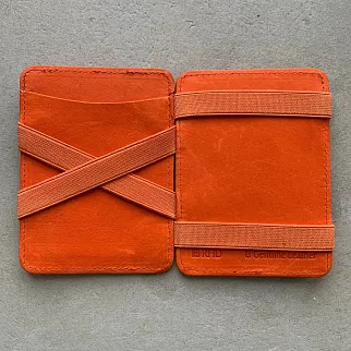 Волшебный кошелек Garzini Magic Wallets оранжевый
