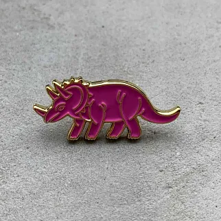 Значок Подписные издания динозавр Альберт