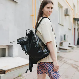 Рюкзак Rains Sibu Rolltop Mini Black