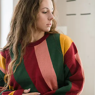 Свитер Thinking Mu Warm Paloma Red женский