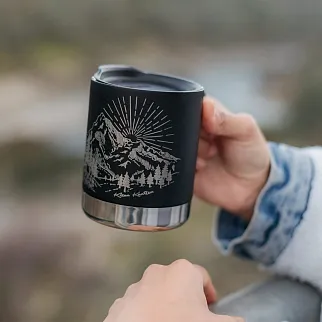 Термокружка Klean Kanteen Camp Mug 355 мл Mountain Black