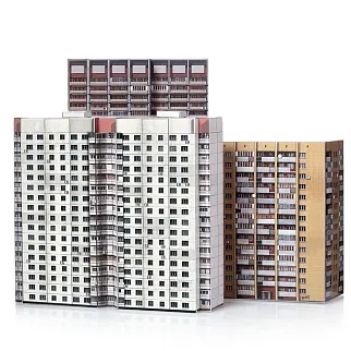 Книга-конструктор Этажи Набор 2