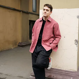 Рубашка с длинным рукавом Friend Function розовая