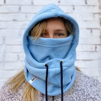 Капюшон Kusto Hood L голубой