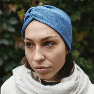 Шерстяная полоска (повязка) на голову Friend Function Ангельски голубой