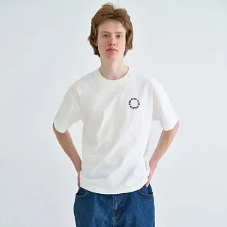 Футболка Ping Pong Club Moscow белая small logo