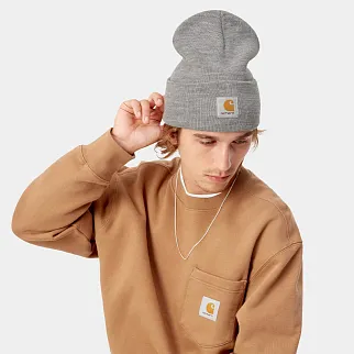 Шапка Carhartt WIP Watch Hat Grey Heather
