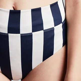 Купальник низ Dedicated Bikini Pants Slite Big Stripes Navy