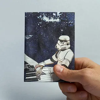 Обложка для паспорта из тайвека New Wallet Star Wars