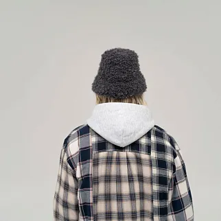 Шляпа CHECK YA HEAD серая 2480/153