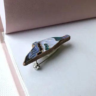 Брошь Partala Голубь