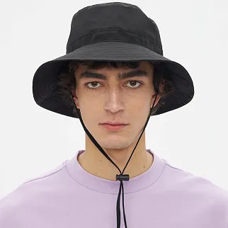 Панама с широкими полями SHU черная