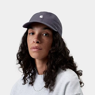 Кепка Carhartt WIP Madison Logo Cap Shady Purple/ White