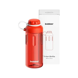 Бутылка Bobber Tritan Bottle 890 мл Cayenne Red