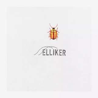 Футболка Elliker Rill Bug Print Short Sleeve белая