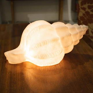 Настольная лампа в форме раковины Kersten (36,5x20,8x16 см)