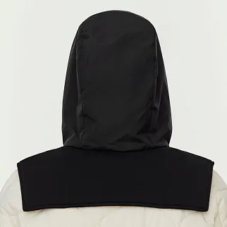 Капюшон UNU большой черный с плащевкой