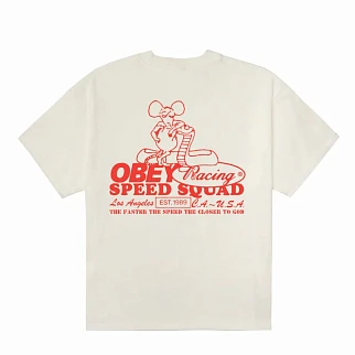 Футболка Obey Speed Squad White