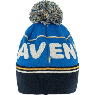 Шапка Fjallraven Pom Hat Alpine Blue / Dark Navy