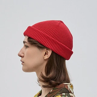 Шапка CHECK YA HEAD красная 25220/33