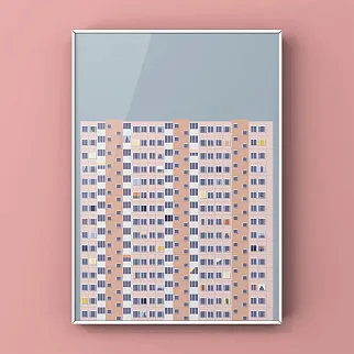 Плакат Панелька П-30