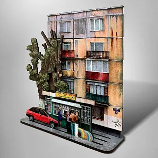 Набор Тот самый Петербург Ночной ларек. Хрущевка