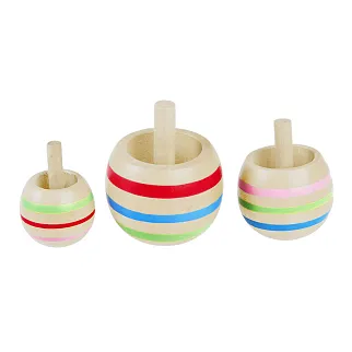 Набор деревянных волчков REX