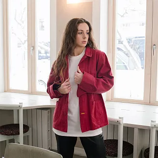 Рабочая рубашка Friend Function бордовая женская