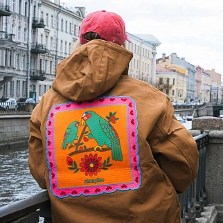 Куртка Akomplice x Carhartt Ninguno Brown