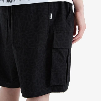 Шорты Меч CARGO Leopard Black