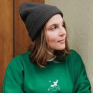 Светоотражающая шапка Friend Function графитовая