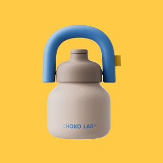 Термос Chako Lab Linlin Kettle Blue and Brown 1000мл