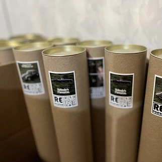 Постер с автомобилем Range Rover Classic