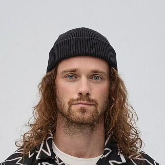 Шапка CHECK YA HEAD черная 25220/1