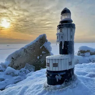 Сборный маяк мыса Анива