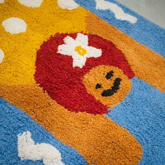 Коврик для ванной с пловчихой REX