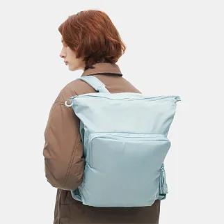 Рюкзак-шоппер SHU серо-голубой