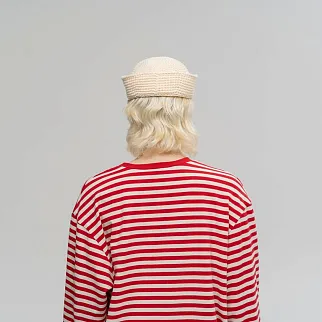 Шапка CHECK YA HEAD бежевая T2035/147