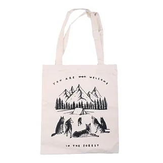 Шоппер Barking Store You are not welcome белый