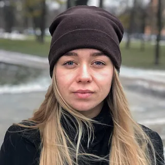 Шапка шерстяная Friend Function Горький Шоколад