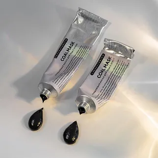 Маска для лица очищающая с углем Laboratorium