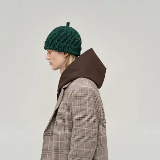 Шапка CHECK YA HEAD зелёная 2467/154